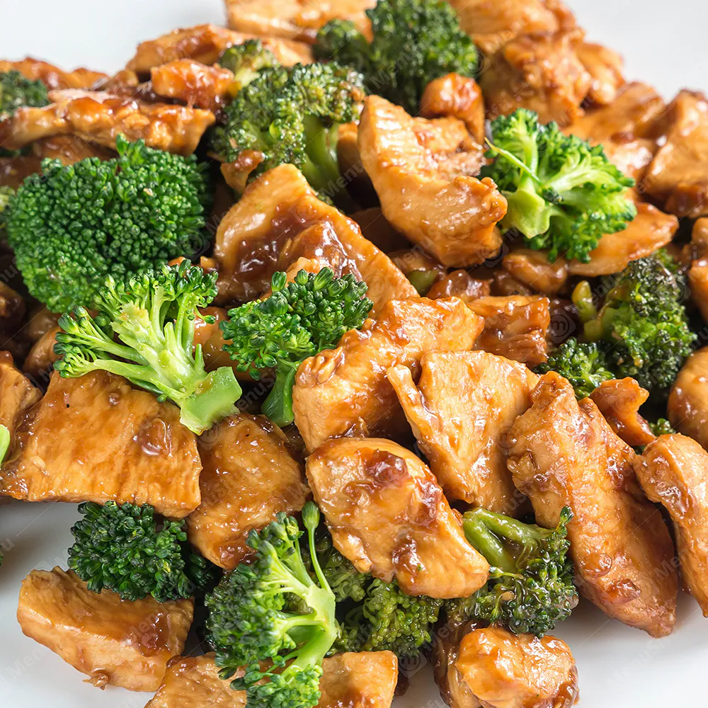 Stir-fried chicken with broccoli at Ming Wok, a Chinese Restaurant in Fort Worth